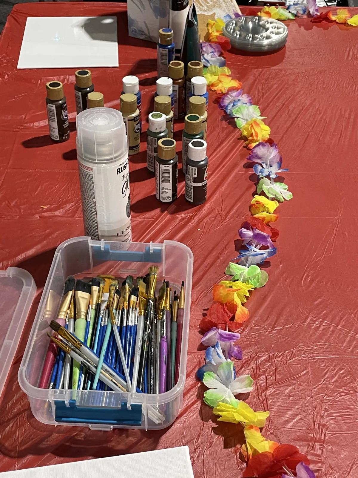 Beach Day - Brushes in the Barn with Sarah Kay