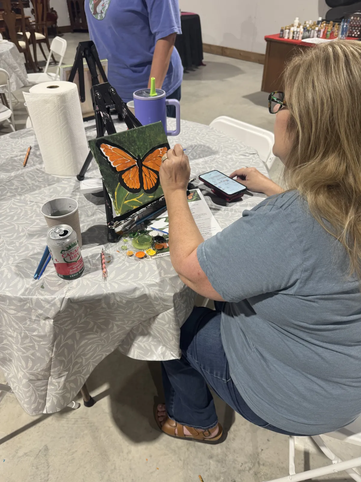 Painting at the Barn